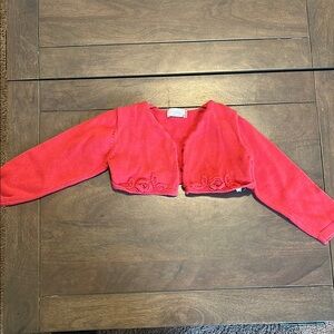 Mayoral Red Blazer Lightweight Cropped Design